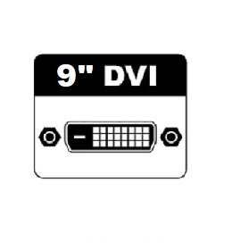 9" DVI Monitors