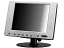 800YV Front View - 8" Rugged LCD Monitor with VGA & AV Inputs
