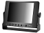 802TSH with U-Stand Front View - 8" Sunlight Readable GFG Touchscreen LCD Monitor with HDMI, DVI, VGA & AV Inputs