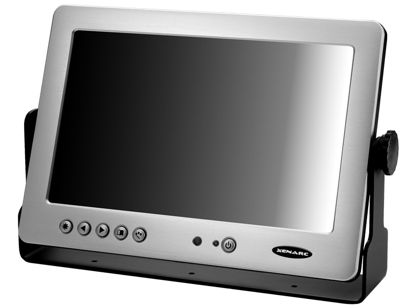 Moniteur LCD HD 10.1 pouces haut-parleur HDMI VGA AV1 AV2