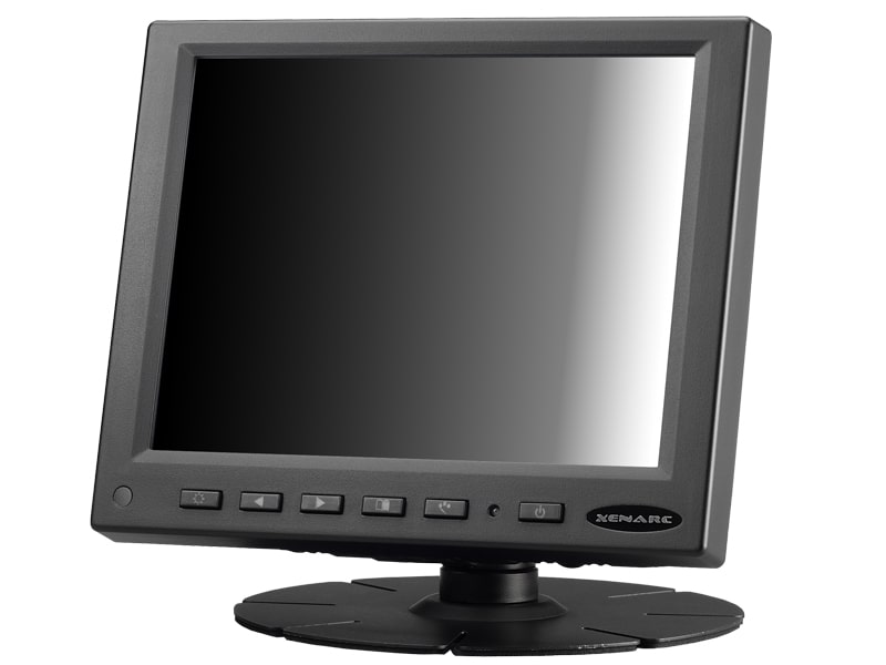Écran LCD industriel HD 8 pouces, Mini moniteur BNC AV HDMI VGA