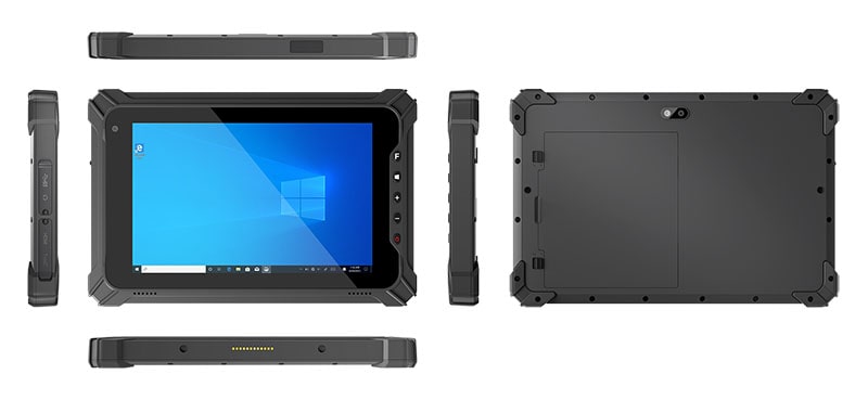 8 IP65 Water Resistant Sunlight Readable Military Grade Rugged Windows 11  Tablet PC