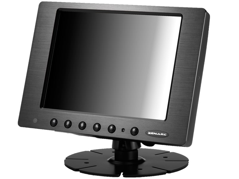 8" Sunlight Readable GFG Touchscreen LCD Monitor with HDMI, DVI, VGA & AV Inputs