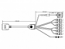 26-PIN YV Series VGA & AV Monitor Input Cable - 1.8 METER